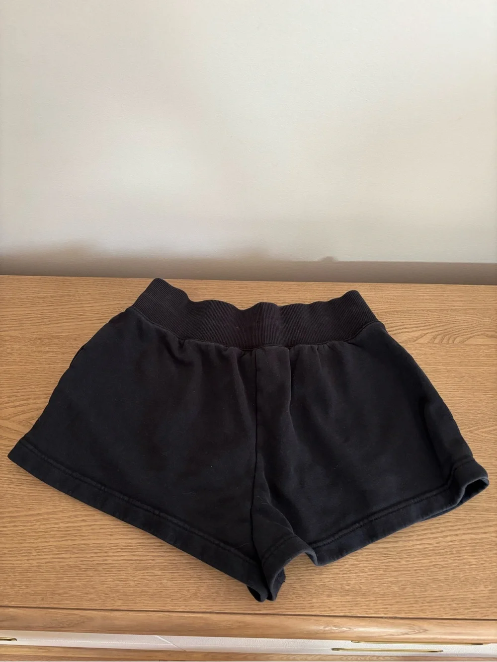 Nike Black Sportswear Phoenix Fleece High-Waisted Loose Shorts